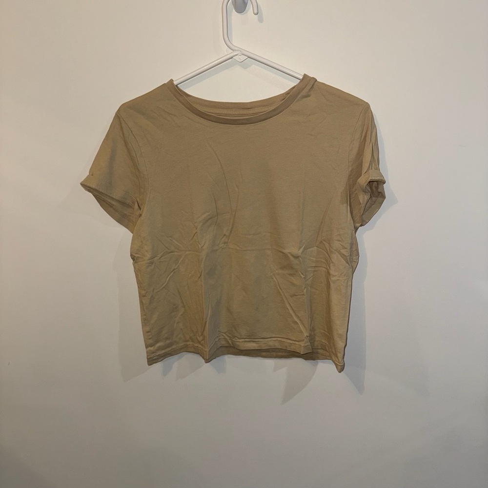 Universal Thread Tan Crop Top - Picture 2 of 8